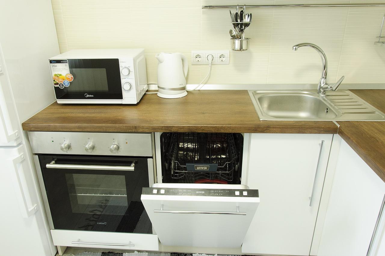 Apartament Delux Light Apartment Kiev Exterior foto